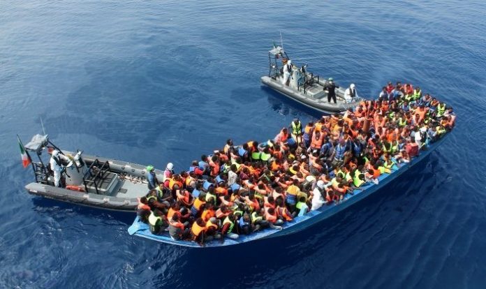 Refugee people