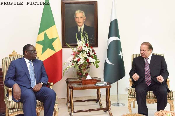 Senigal Presidnet and PM Nawaz