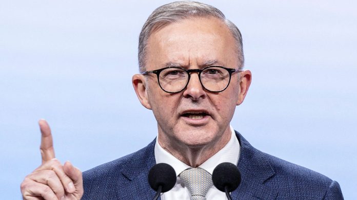 Australian 2022 federal election leader's debate, in Sydney