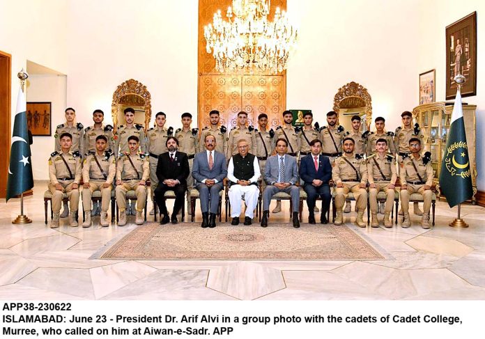 APP38-230622President-Islamabad