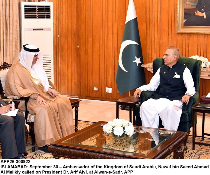 APP26-300922President-Islamabad