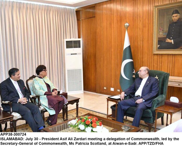 APP38-300724President-Islamabad