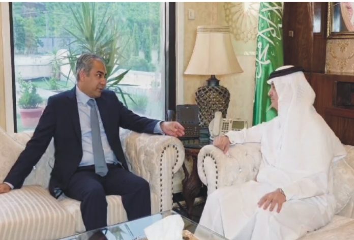 Mohsin naqvi-Saudi Amb
