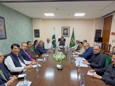 Ayaz Sadiq Chair Meeting