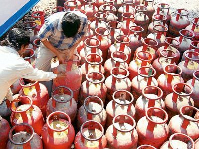 LPG Gas Cylinder. Photo : Naeem Ansari
