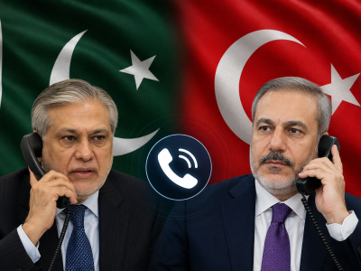 Pak-Turk Foreing Minister's-Telephone